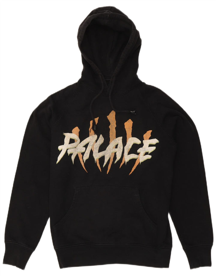 Palace Herren-Kapuzenpullover mit Grafik, Größe S, schwarze Baumwolle