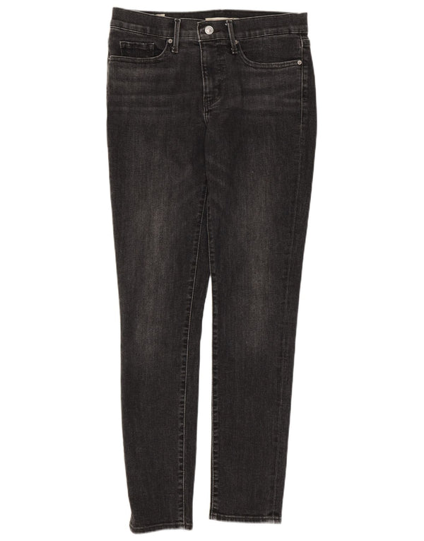 Levi's Damen Skinny Jeans W28 L30 Graue Baumwolle