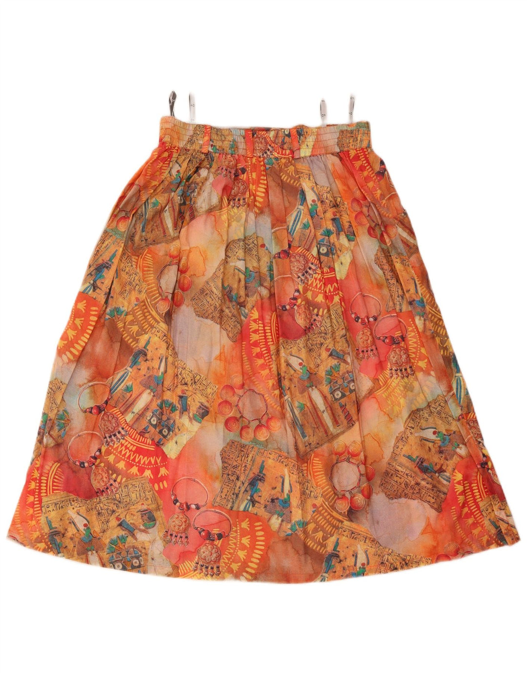 TAIFUN Damen A-Linien-Rock EU 40 Medium W28 Mehrfarbiges Patchwork