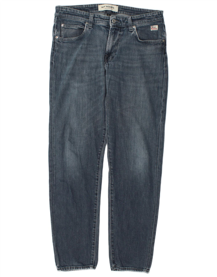 Roy Rogers Herren Straight Jeans W33 L31 Blaue Baumwolle