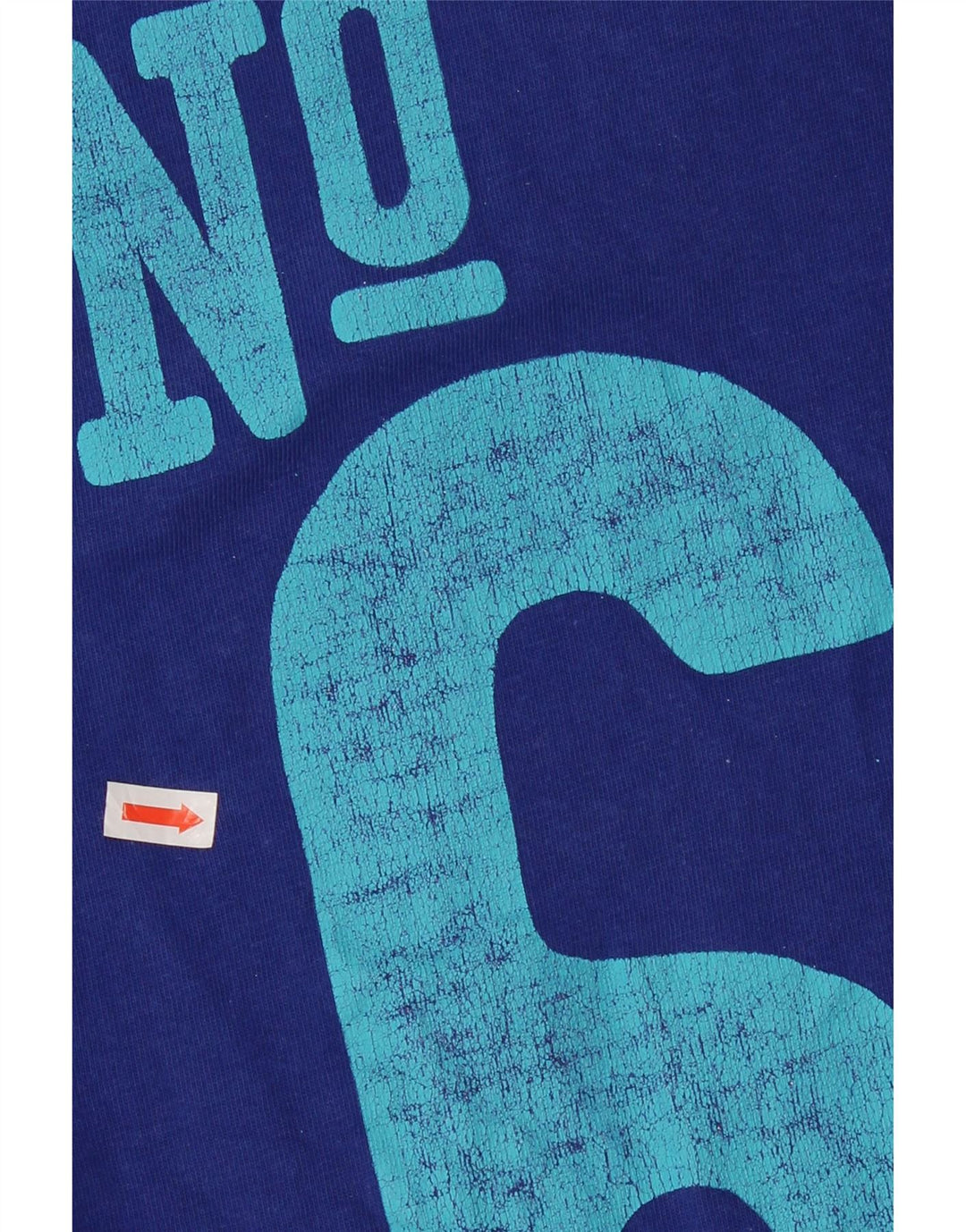 Superdry Herren Grafik-T-Shirt-Oberteil, Größe S, Blau, Baumwolle