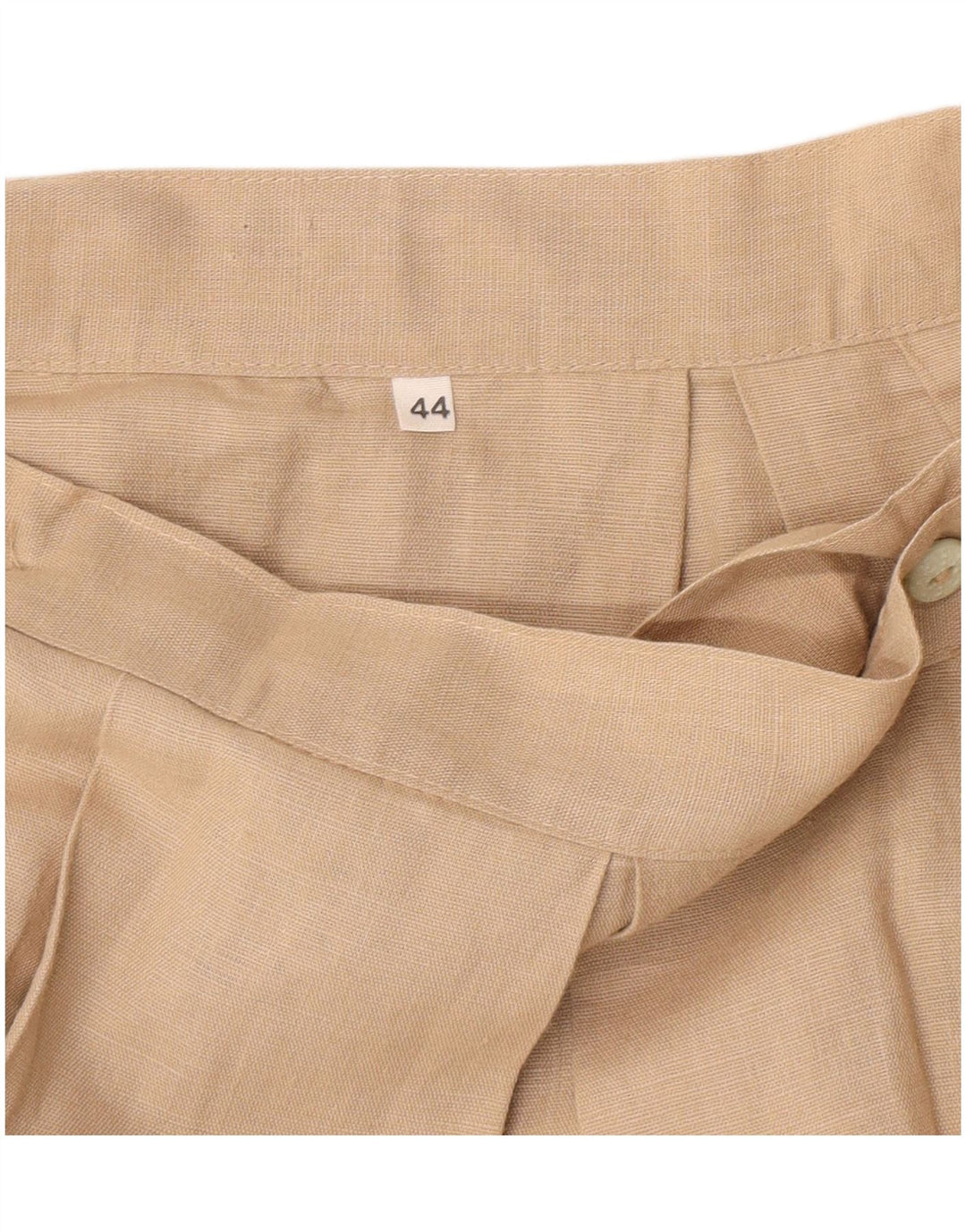 Vintage Damen Wickelrock IT 44 Medium W26 Beige