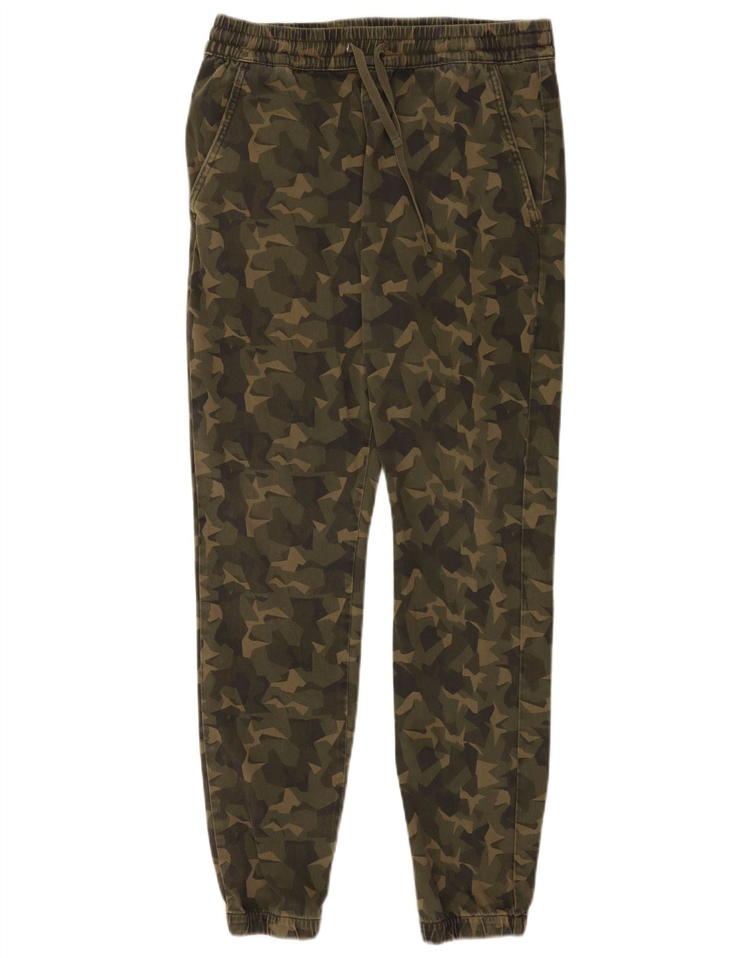Levi's Herren-Jogginghose, Größe M, W30, L28, Khaki, Camouflage, Baumwolle
