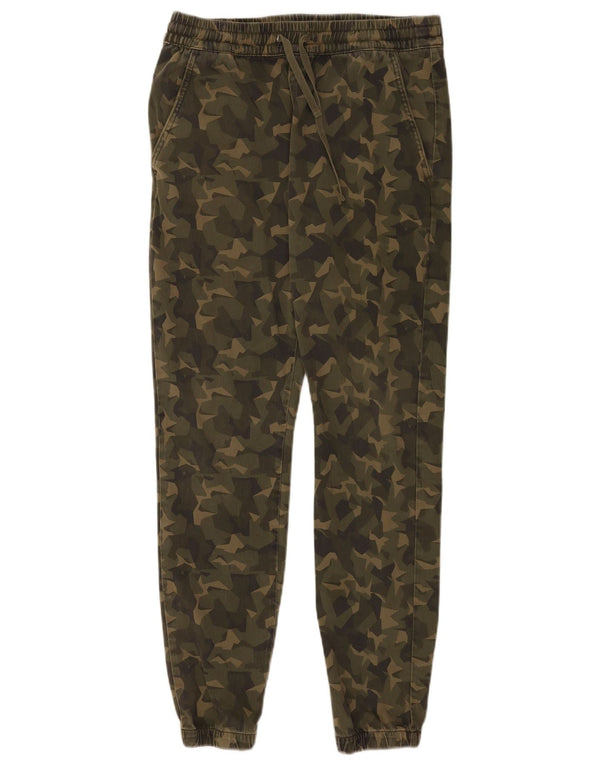 Levi's Mens Joggers Trousers Medium W30 L28 Khaki Camouflage Cotton