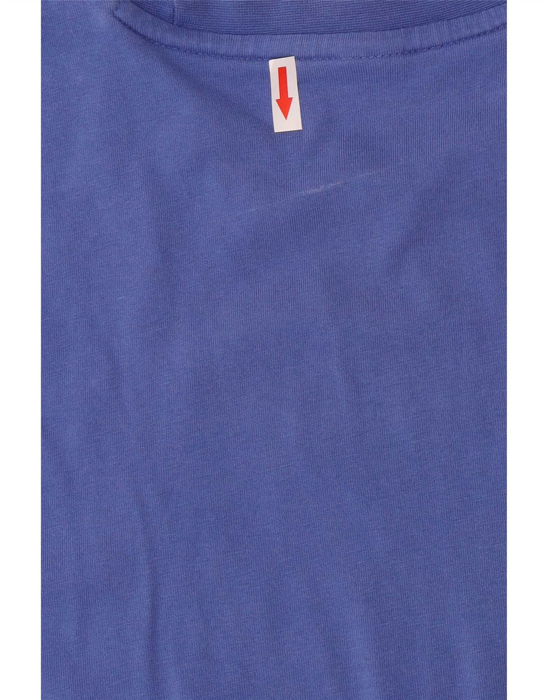 Reebok Herren Grafik-T-Shirt-Oberteil aus mittelblauer Baumwolle