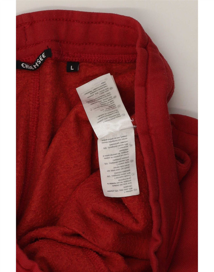 Chiemsee Herren-Sportshorts, große rote Baumwolle