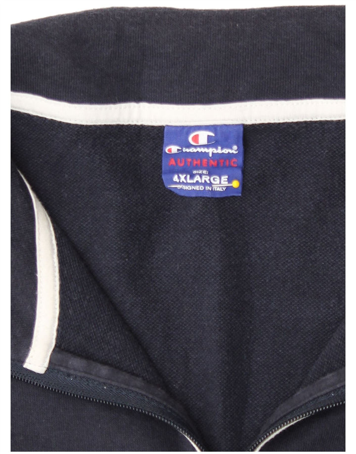 Champion Herren-Trainingsanzug-Oberteiljacke 4XL Marineblau