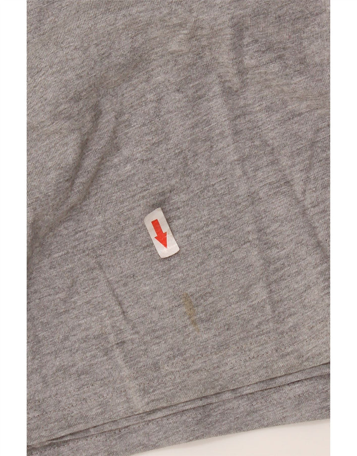 Champion Herren-Sportshorts, große, grau gesprenkelte Baumwolle