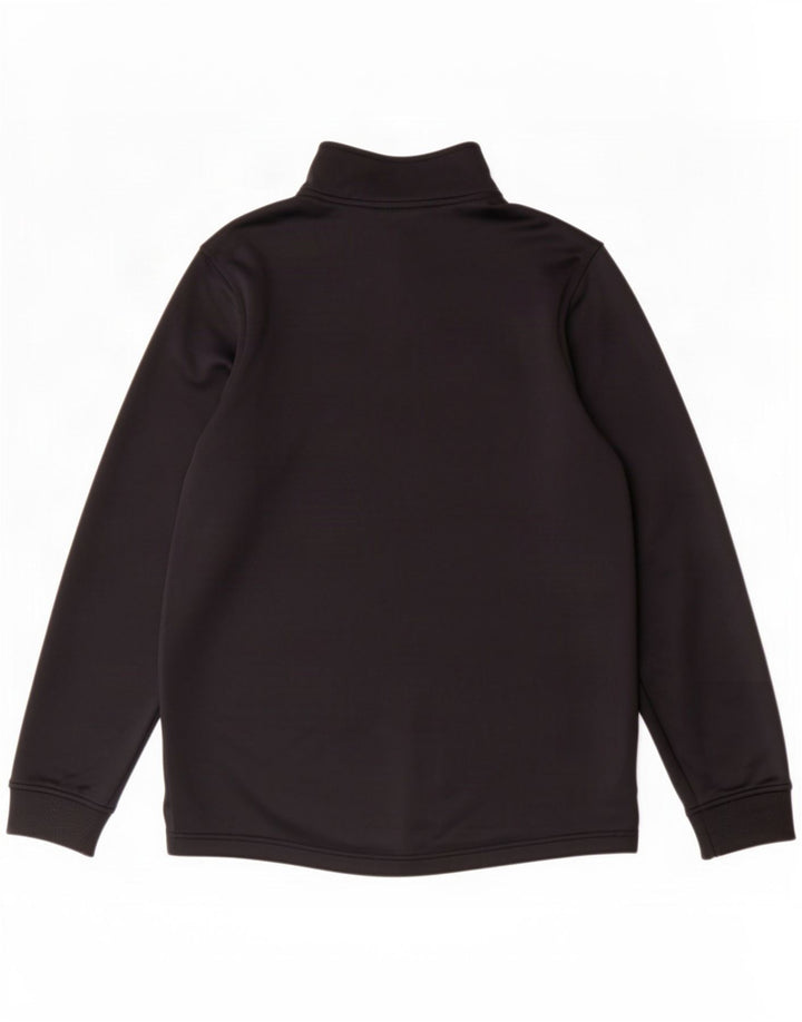 Under Armour Herren Cold Gear Pullover-Trainingsanzugoberteil mit Reißverschluss, Größe S, Schwarz