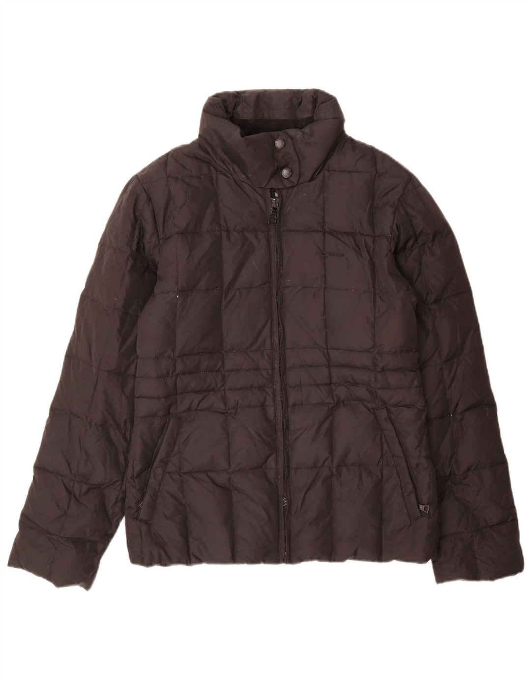 Gas Damen Wattierte Jacke UK 14 Medium Schwarz Polyamid