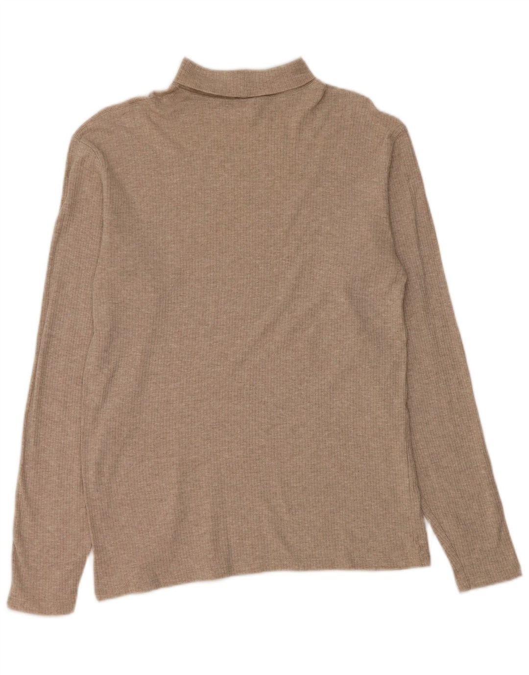 J. CREW Rollkragenpullover für Damen, UK 14, mittelbeige Baumwolle
