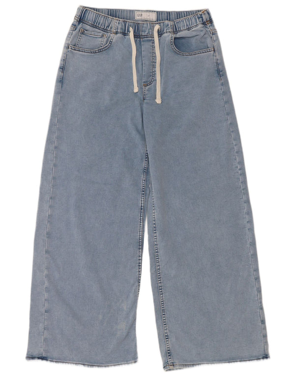 GAP Damen-Jeans mit normalem, weitem Bein, Größe S, W27, L29, Blau, Baumwolle