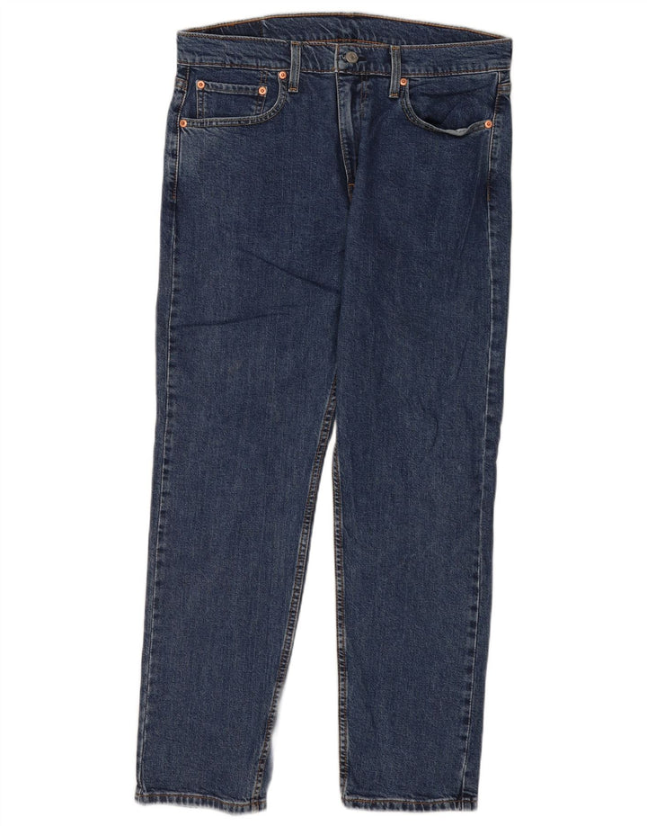 Levi's Herren 502 Tapered Jeans W33 L29 Blaue Baumwolle