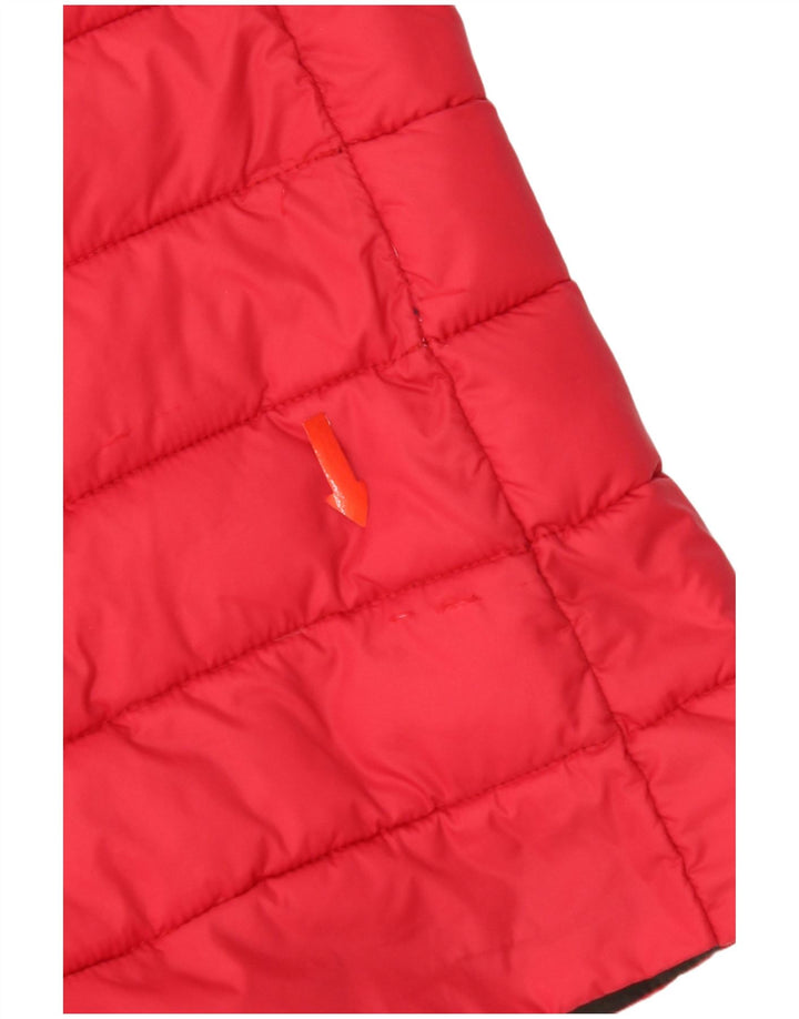 Invicta Damen Wattierte Weste UK 16 Large Rot Polyamid