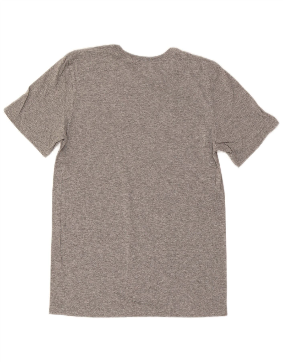 Nike Herren-T-Shirt mit Grafik, Größe S, grau gefleckte Baumwolle