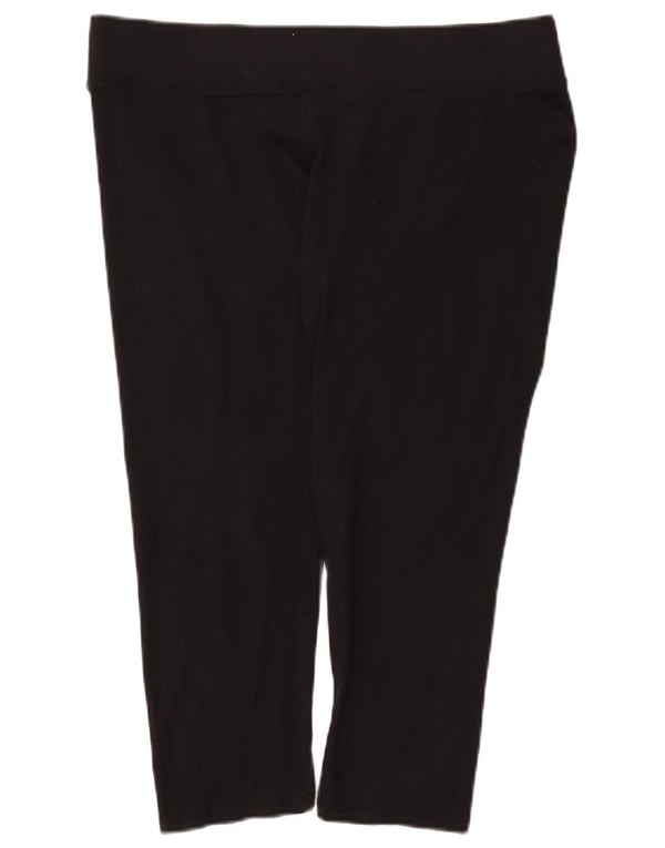 Marks & Spencer Damen Leggings UK 18 XL Schwarze Viskose