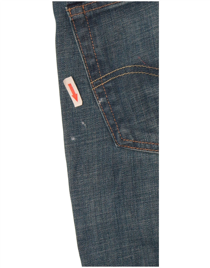 Levi's Herren 527 Bootcut Jeans W32 L30 Blaue Baumwolle