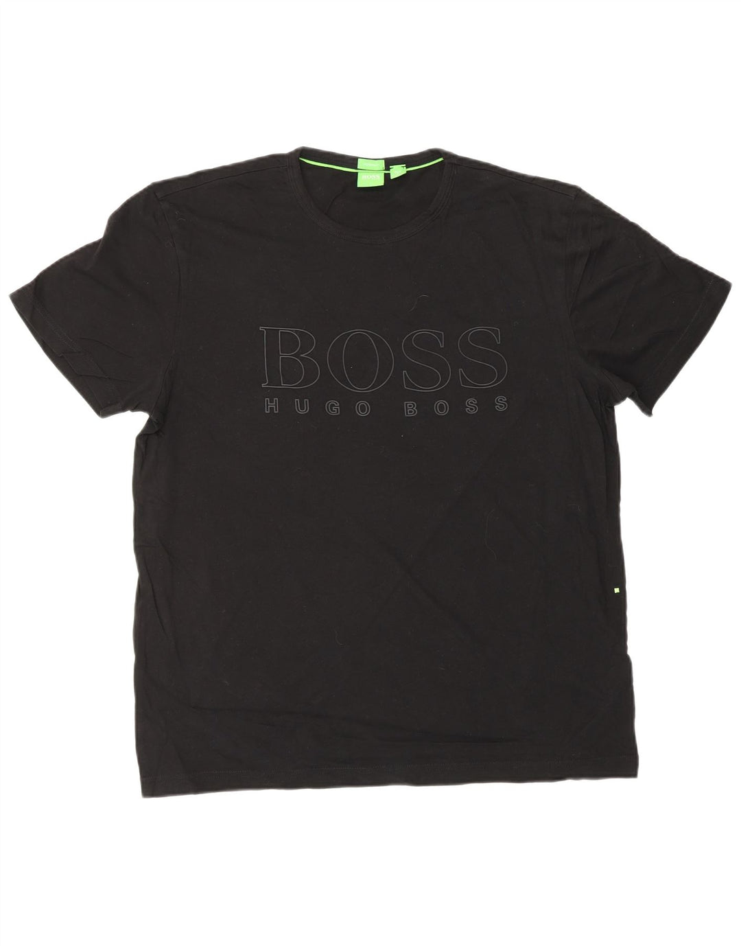 HUGO BOSS Herren Modern Fit Graphic T-Shirt Top Large Schwarz