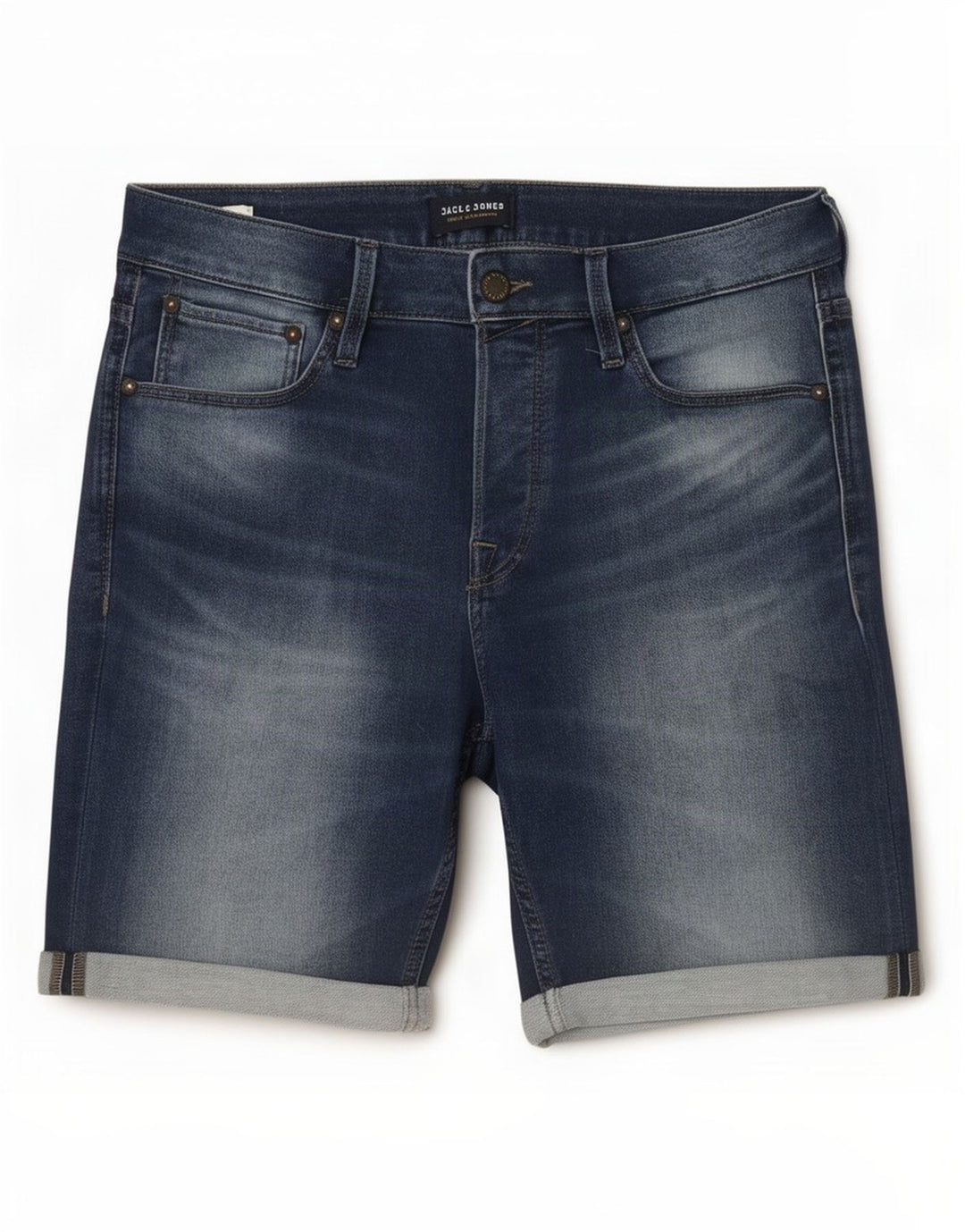 Jack & Jones Herren-Jeansshorts, Größe S, W32, Blau, Baumwolle