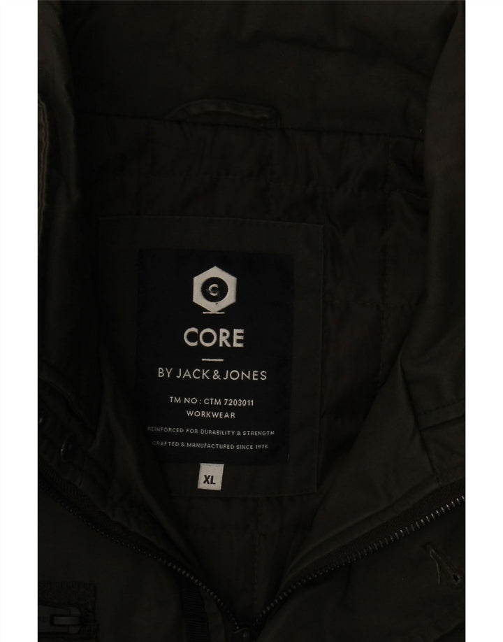 Jack & Jones Herren Utility-Jacke UK 42 XL Khaki