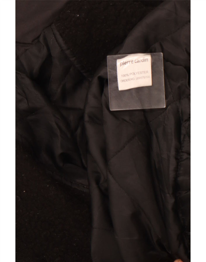 PIERRE CARDIN Herren Windjacke UK 40 Large Schwarz Polyester