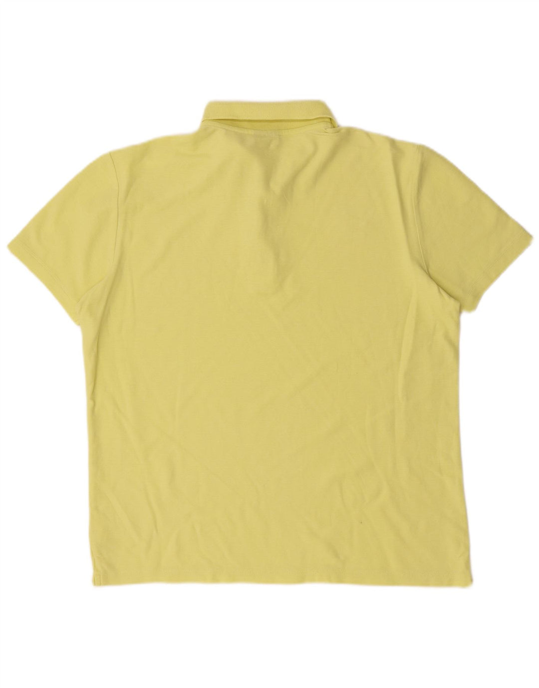 UMBRO Herren-Poloshirt, groß, gelbe Baumwolle