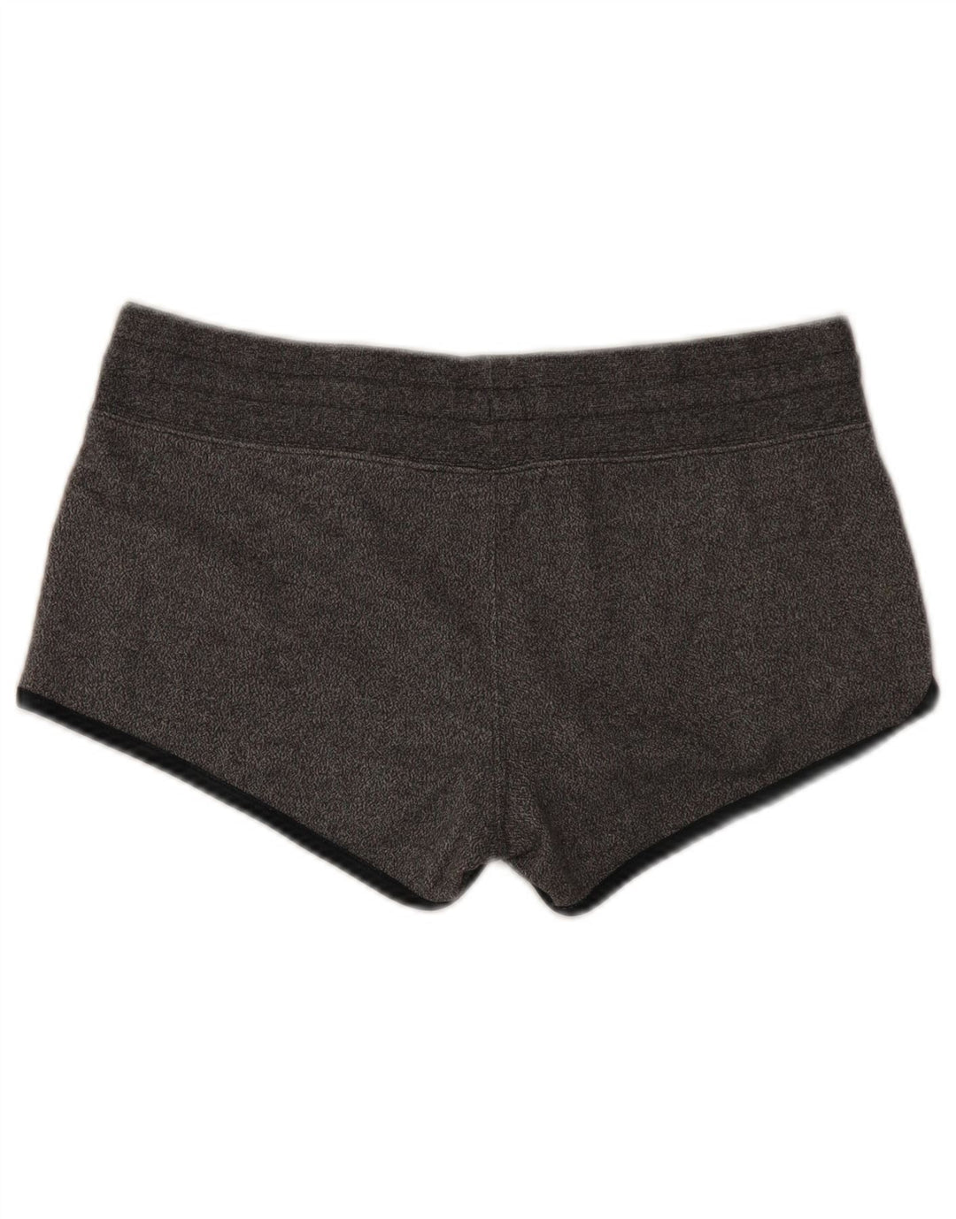 Vintage Damen Sport Shorts UK 14 Mittelgrau meliert
