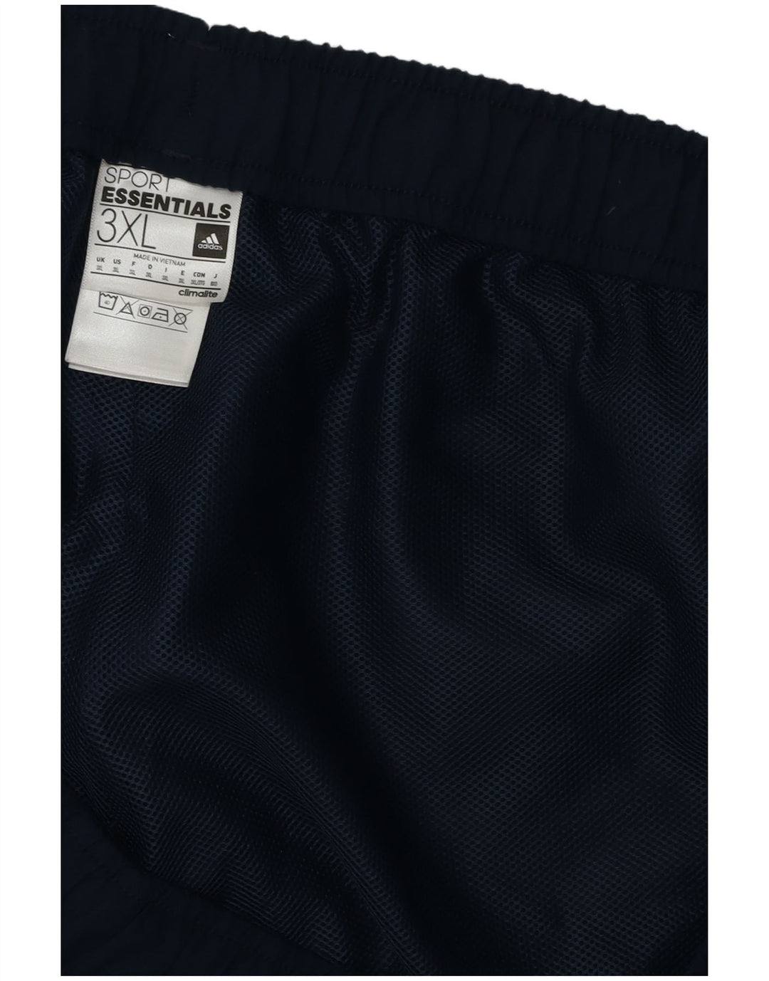 Adidas Herren Climalite Sport Shorts 3XL Marineblau Polyester
