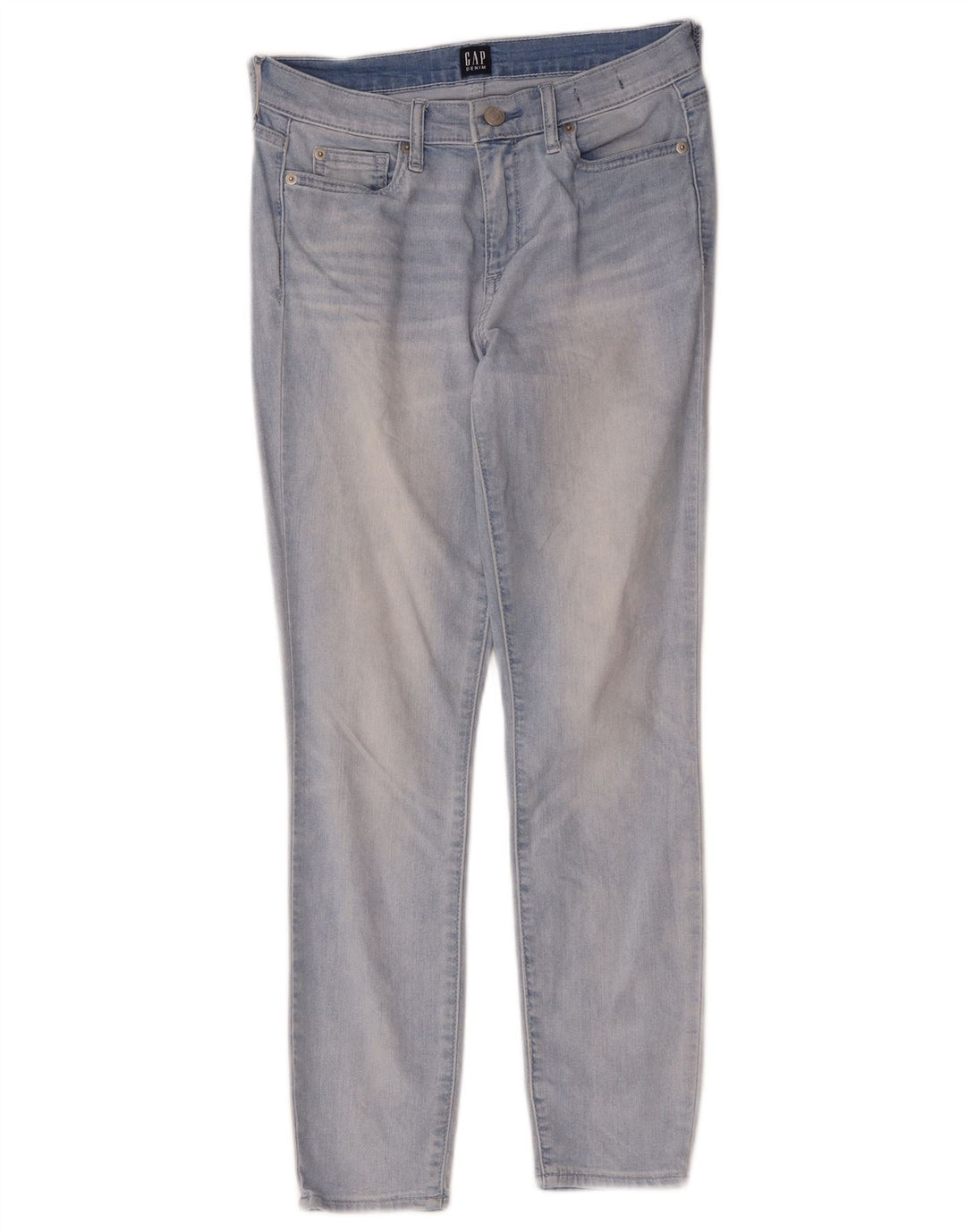 Gap Damen Skinny Jeans W25 L26 Blaue Baumwolle