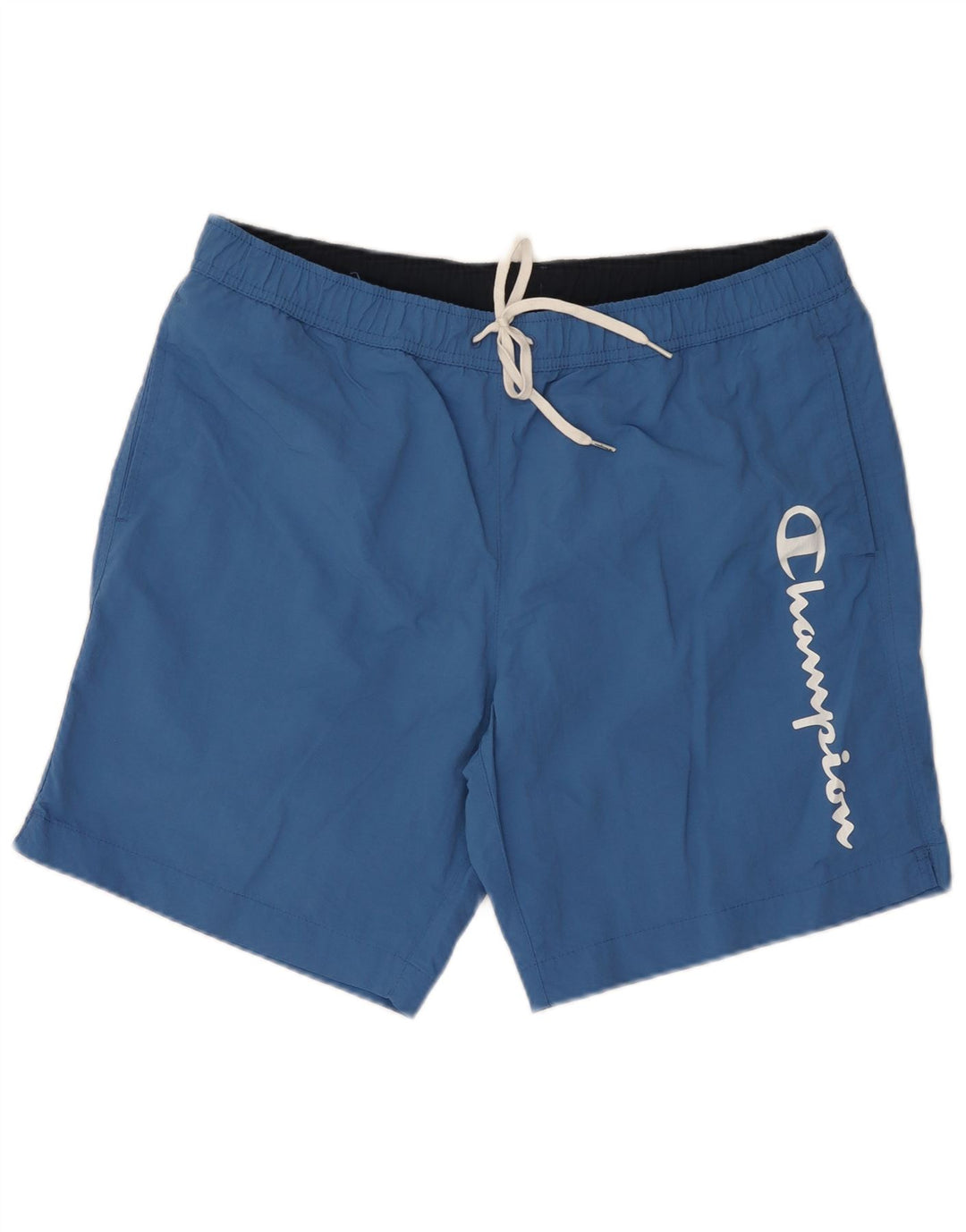 Champion Herren Badeshorts mit Grafik, 2XL, Blau