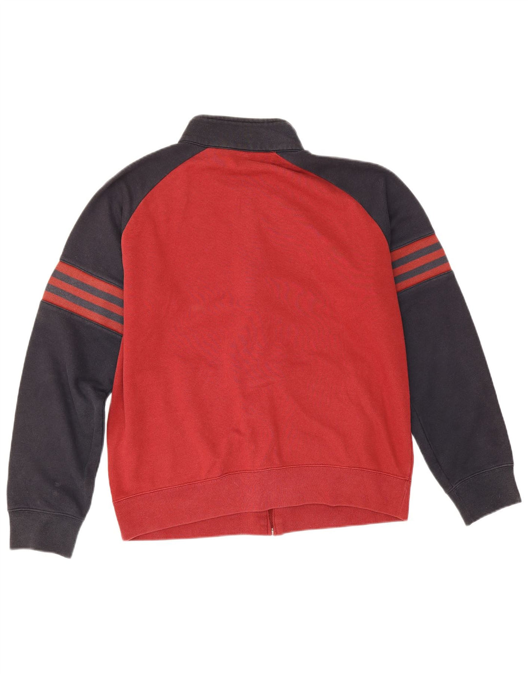 Champion Herren-Trainingsanzug-Oberteil, große rote Colourblock-Baumwolle