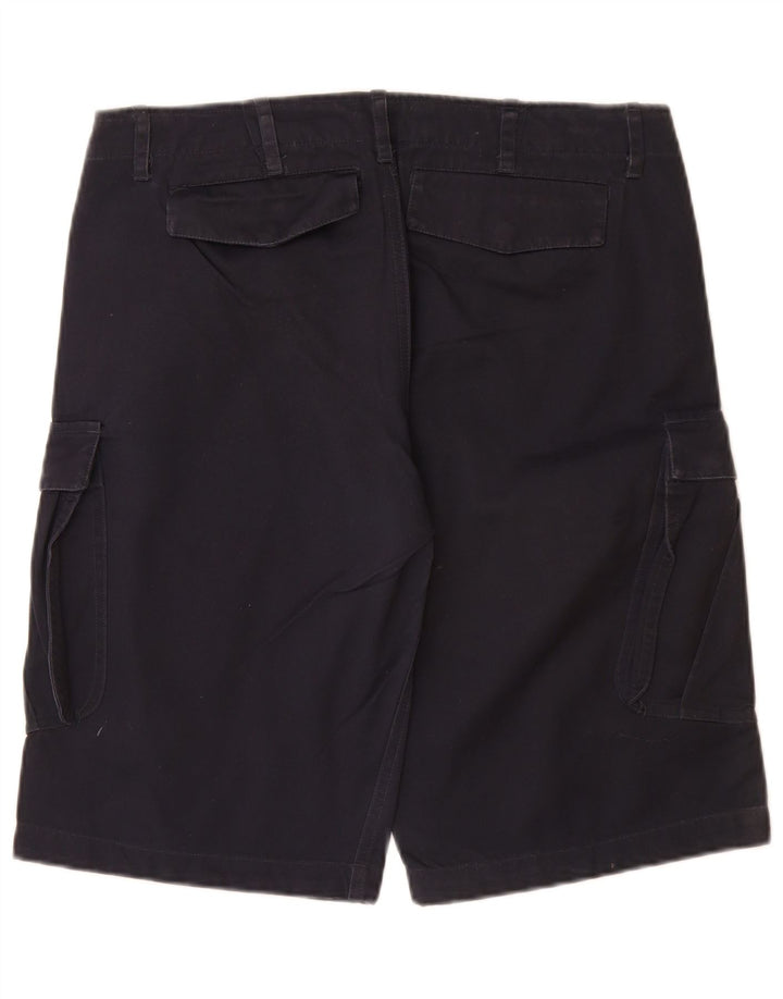 Lapo Galleri Herren Cargoshorts IT 48 Medium W32 Marineblau Baumwolle