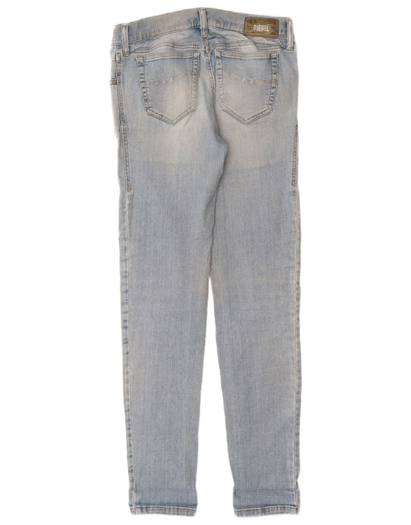 Diesel Damen Getlegg Slim Skinny Jeans W28 L32 Blaue Baumwolle