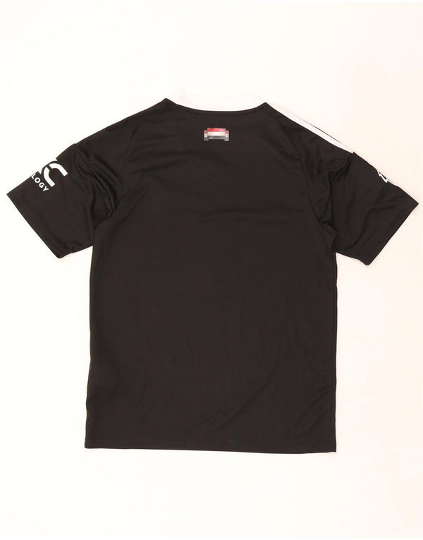 Adidas Herren Snapdragon Graphic T-Shirt Top Small Schwarz Farbblock
