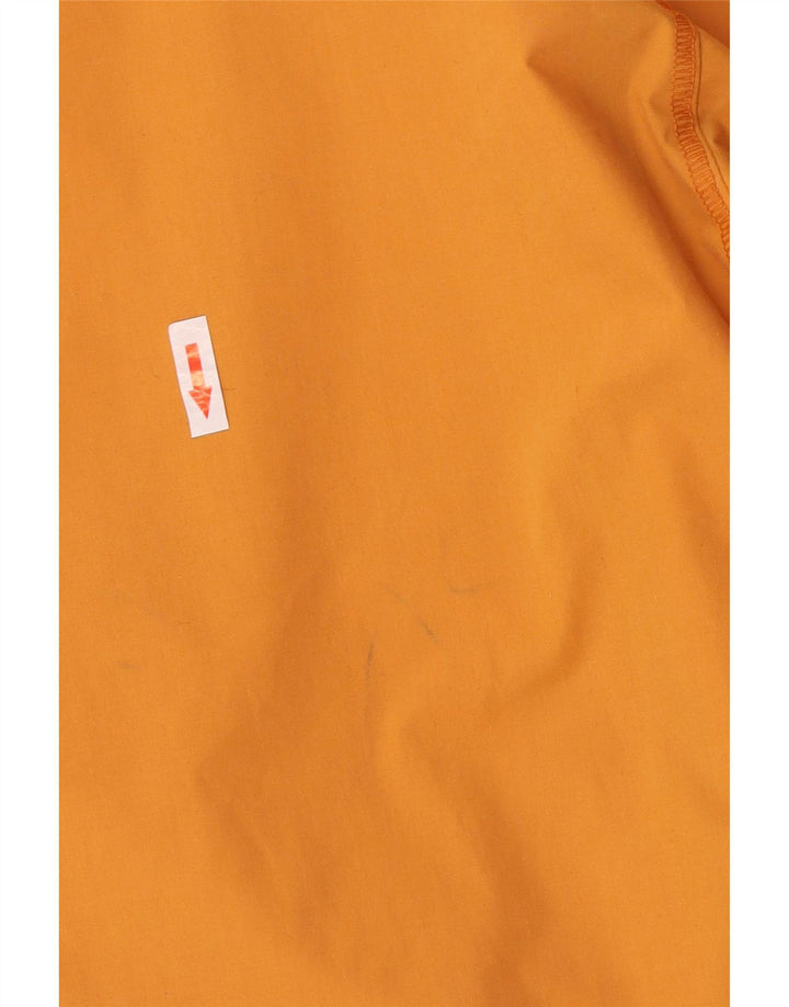 Jack Wolfskin Herren-Anorakjacke mit Kapuze, UK 42, XL, gelbes Polyester