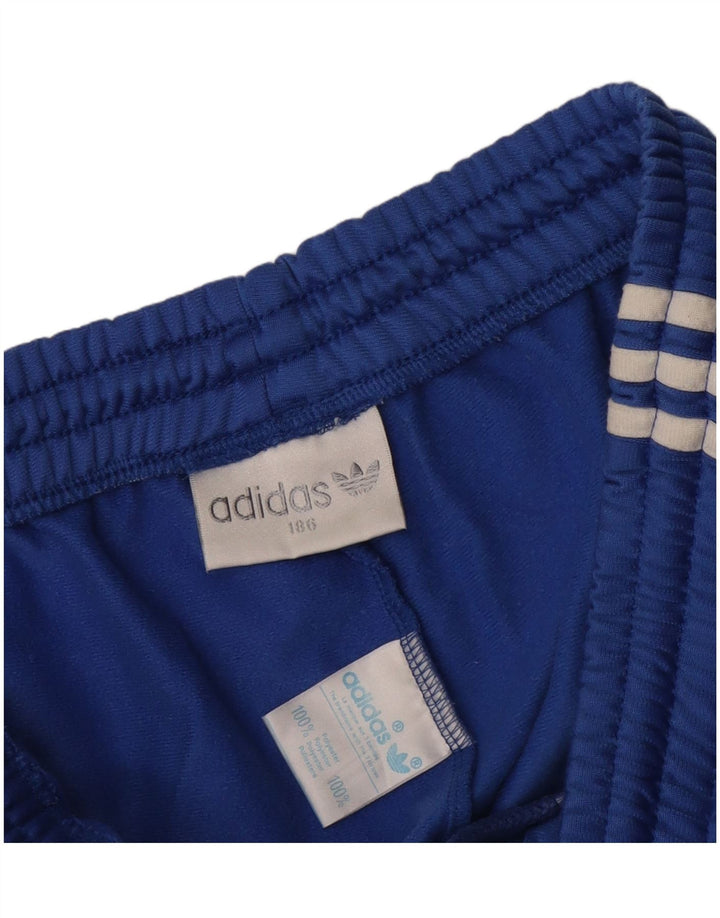 Adidas Herren-Trainingshose, groß, blau, Polyester