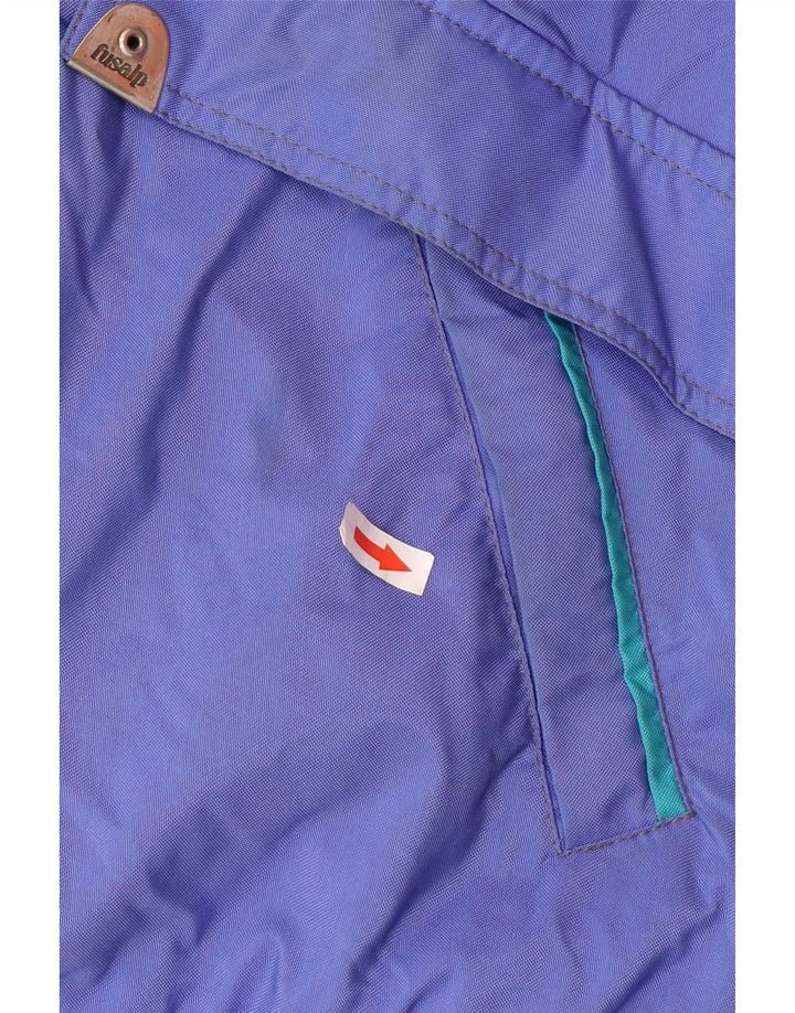 Fusalp Herren-Skijacke IT 54 2XL Blaues Colourblock-Polyamid