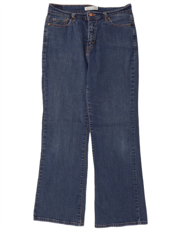 Levi's Damen 512 Perfekt schlankmachende Bootcut-Jeans US 12 Large W28 L30 Blau