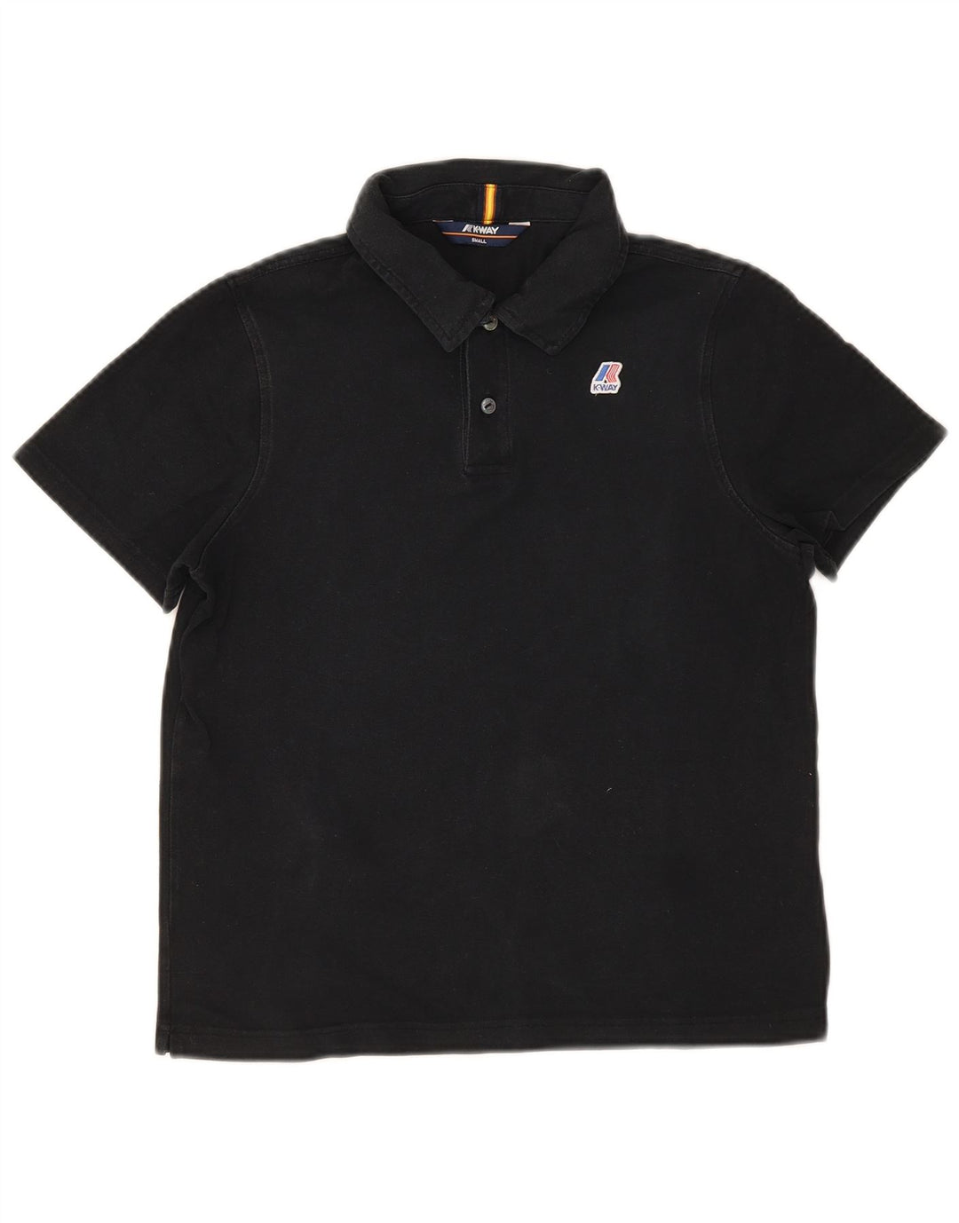 K-Way Herren-Poloshirt, Größe S, Schwarz