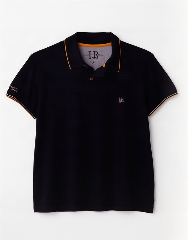 Harmont & Blaine Herren-Poloshirt, klein, marineblau, Baumwolle
