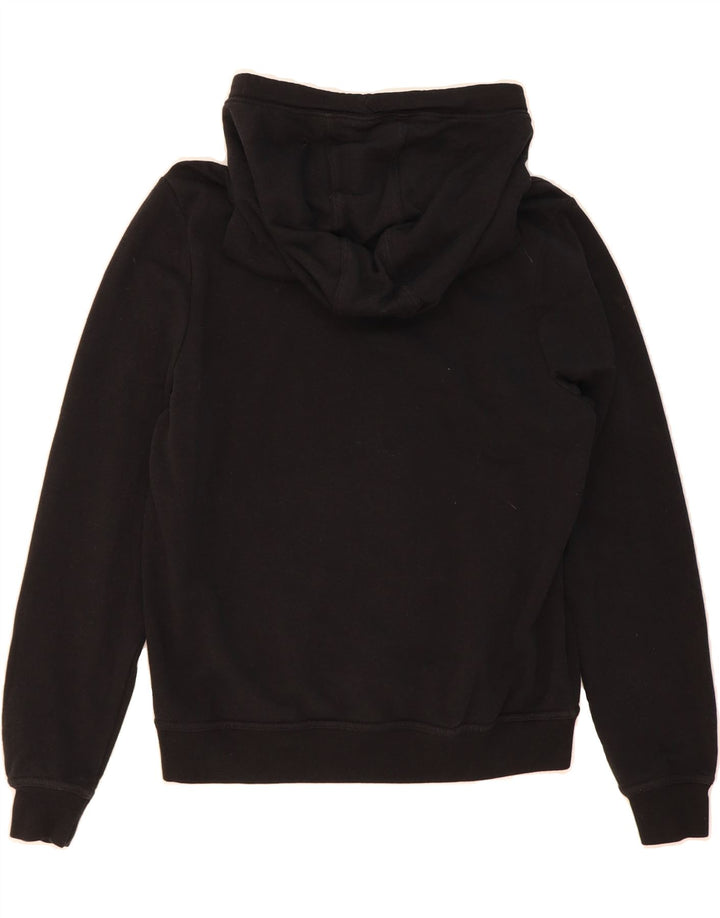 NIKE Womens Hoodie Jumper UK 14 Medium Black Cotton Vintage Nike and Second-Hand Nike from Messina Hembry 