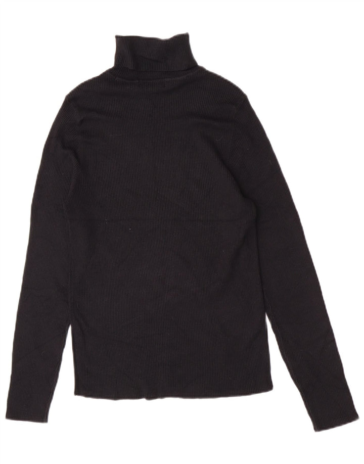 Marks & Spencer Damen-Pullover mit Rollkragen, Gr. 12, mittelschwarz