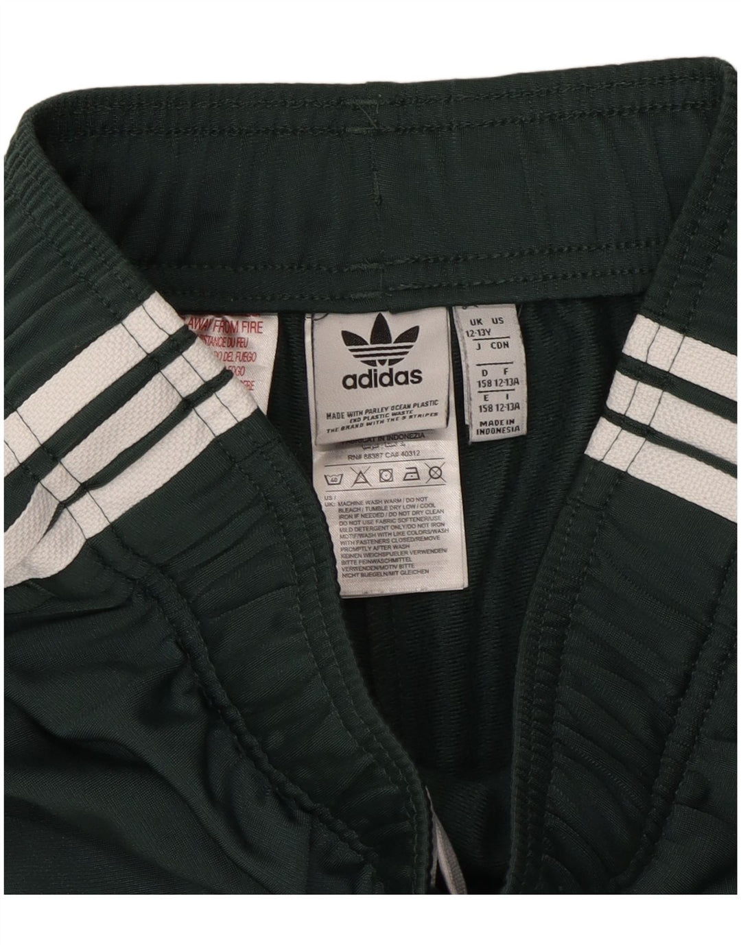 Adidas Trainingshose für Jungen, Jogger, 12–13 Jahre, grünes Polyester