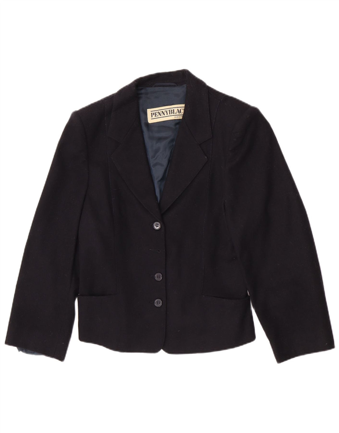 Penny Black Damen-Blazer mit 3 Knöpfen, UK 10, Größe S, Wolle