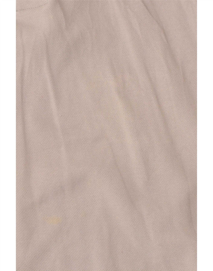 Lacoste Herren-Poloshirt, Größe 6 XL, graue Baumwolle