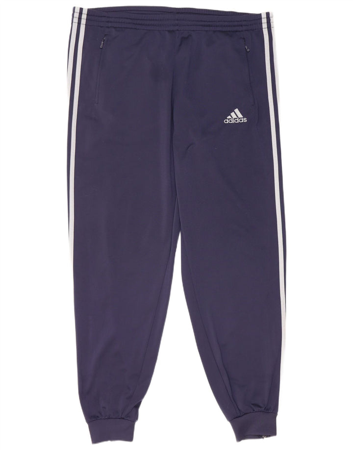 Adidas Herren Trainingshose Jogger UK 40/44 Medium Marineblau Polyester