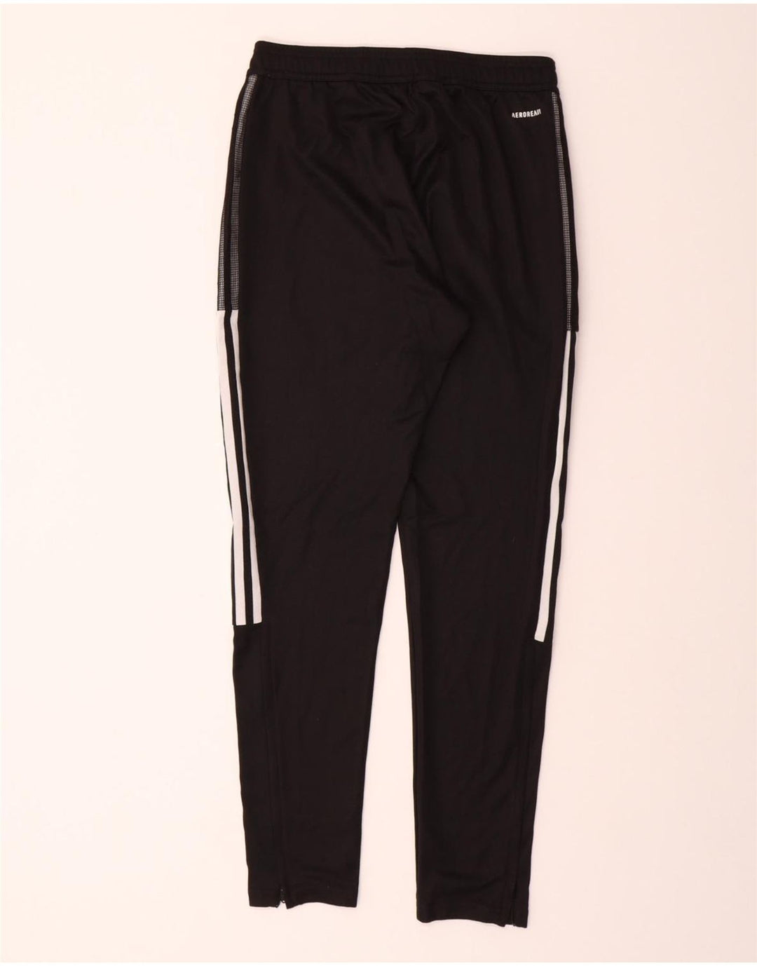 ADIDAS Mens Aeroready Tracksuit Trousers Small  Black Polyester