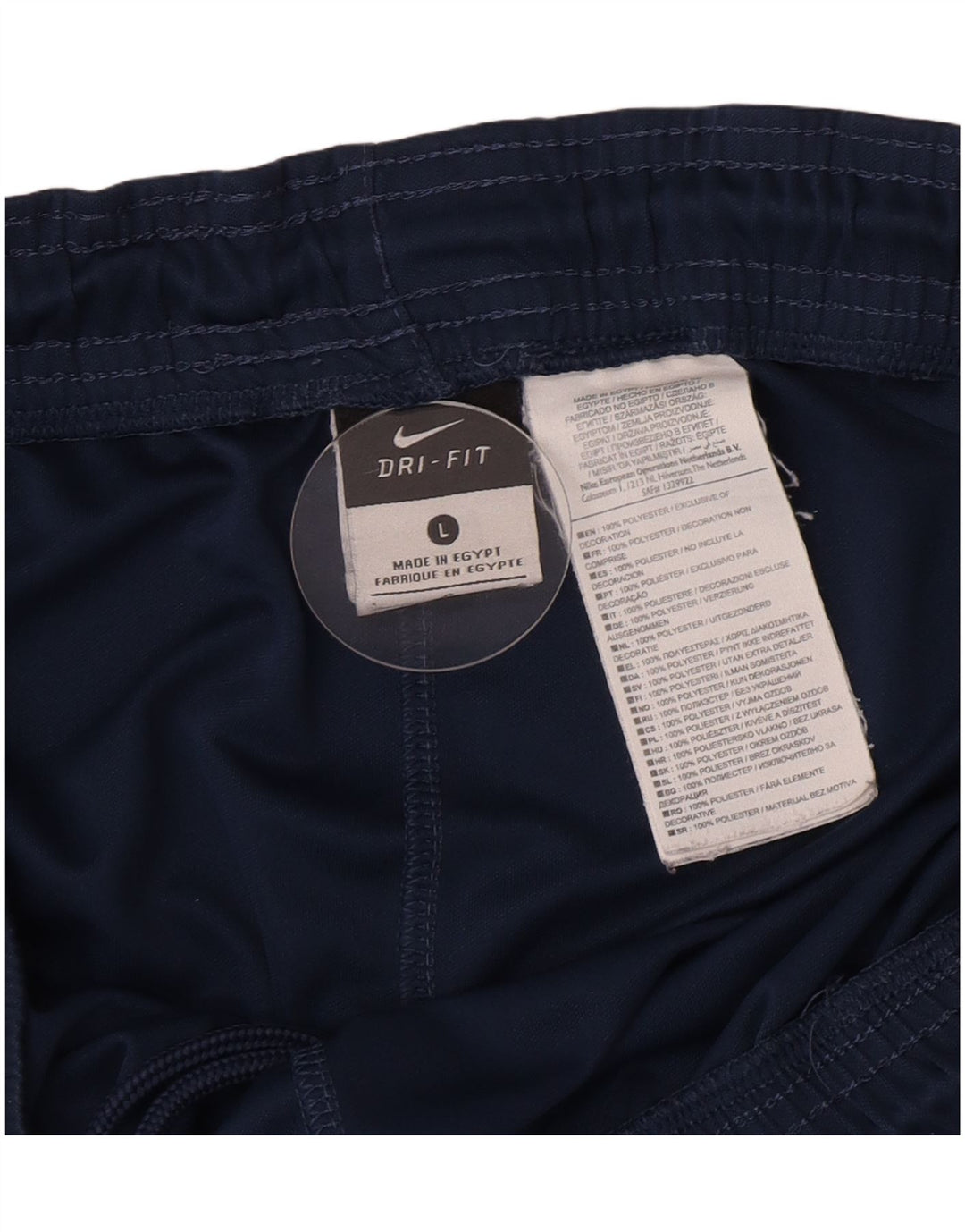 Nike Herren Dri Fit Sportshorts, groß, marineblaues Polyester