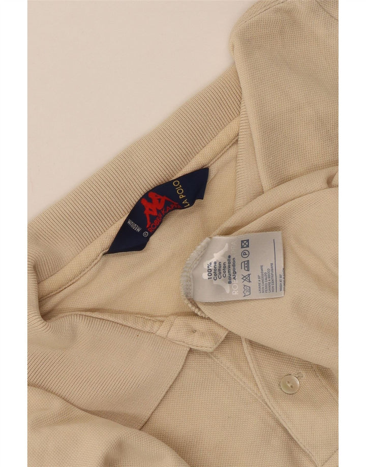 Kappa Herren Poloshirt Mittelbeige Baumwolle