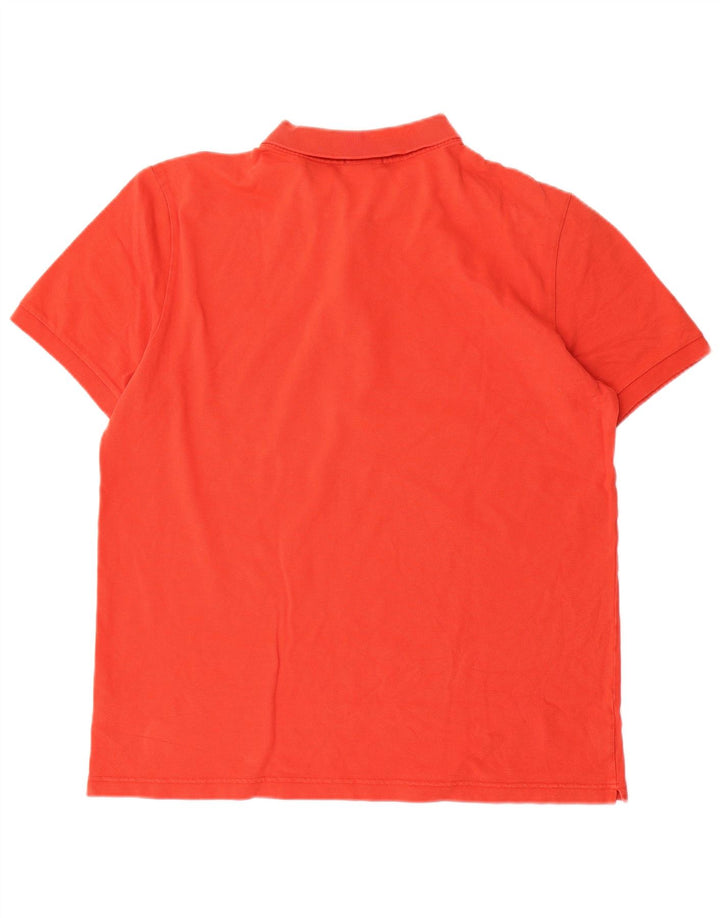 Lacoste Herren Poloshirt 2XL Rote Baumwolle